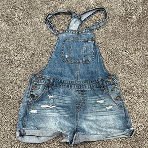 Natural Reflections Overall Shorts